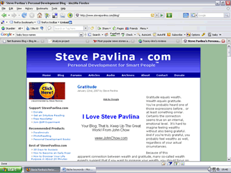 I love Steve Pavlina